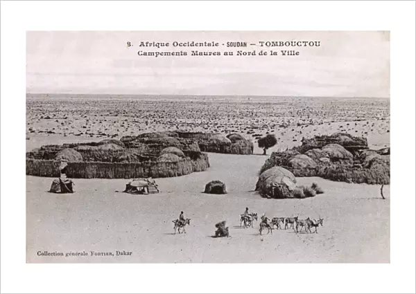 Mali - Timbuktu - Moorish Camps  /  settlements