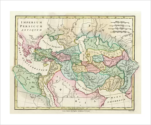 Map of the Ancient Persian Empire