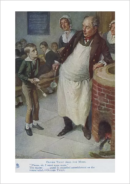 Oliver Twist asks for more - Charles Dickens
