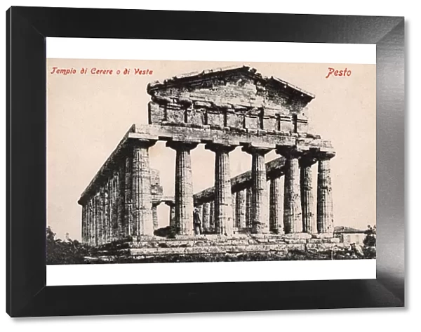 Italy - Paestum - The Temple of Athena
