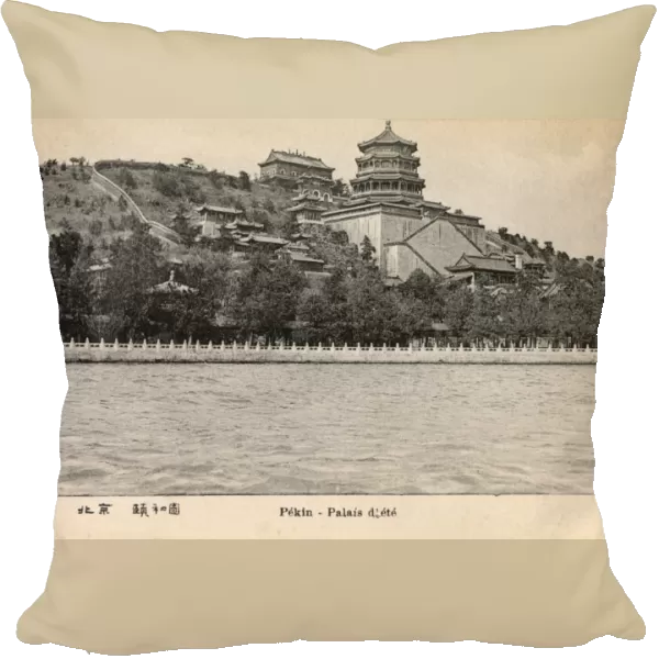 The Summer Palace, Beijing, China - General View from lake