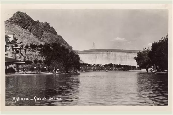 The Cubuk baraji (Cubuk Dam), Ankara, Turkey