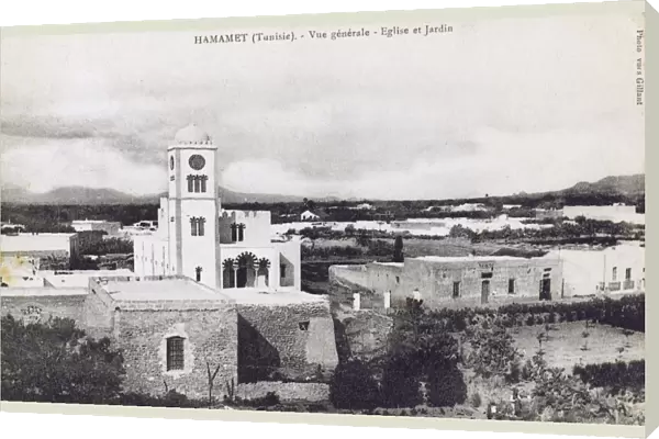Tunisia - Hamamet - The Church and Garden