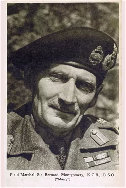 Field Marshal Sir Bernard Montgomery - British Army Officer