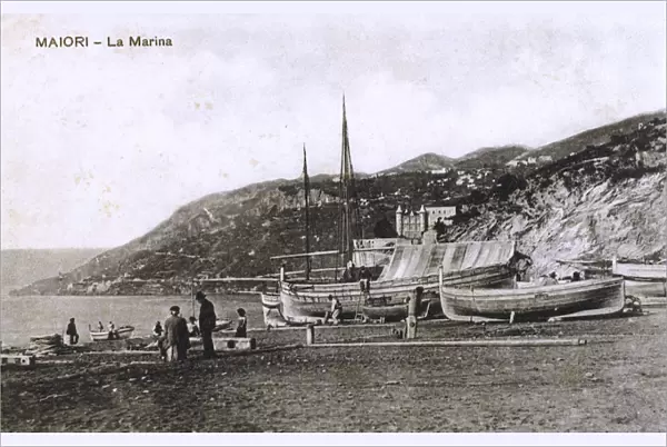 Italy - Amalfi Coast - Maiori - the Marina