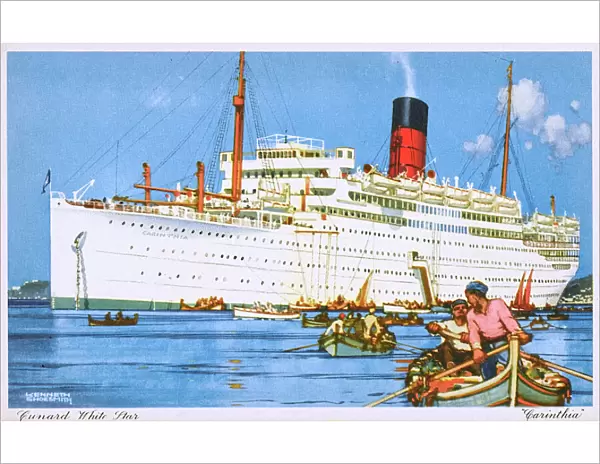 Cunard White Star Line - RMS Carinthia Ocean Liner