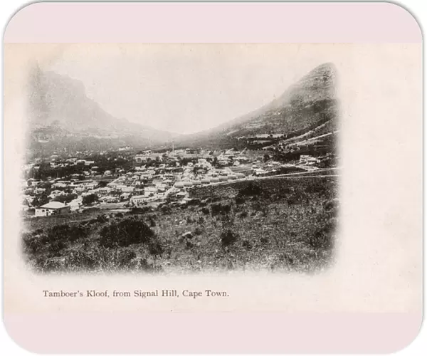 Tamboers Kloof from Signal Hill, Cape Town, South Africa