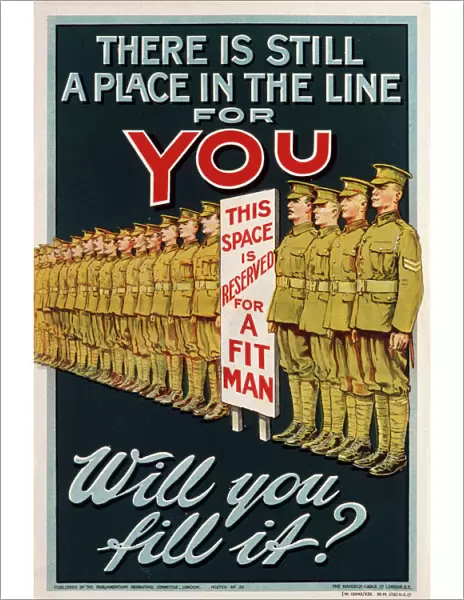 Place in the Line Poster