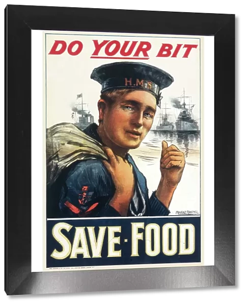 Save Food  /  Wwi Poster