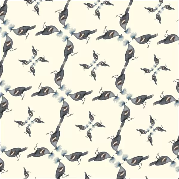 Repeating Pattern - Pigeons