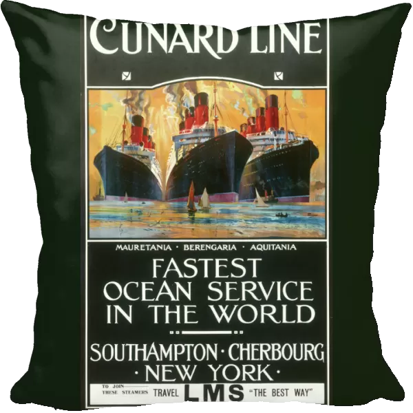 Cunard Line Poster