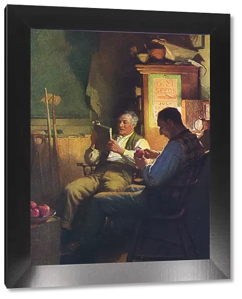 Man Reading 1913