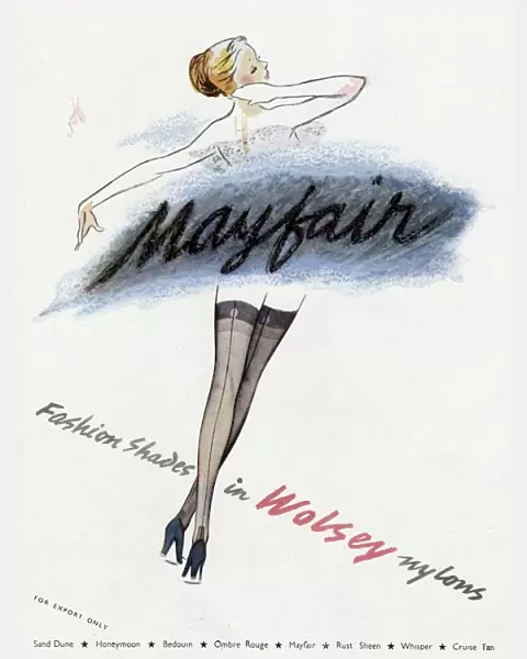 Advert for Wolsey Nylons 1950