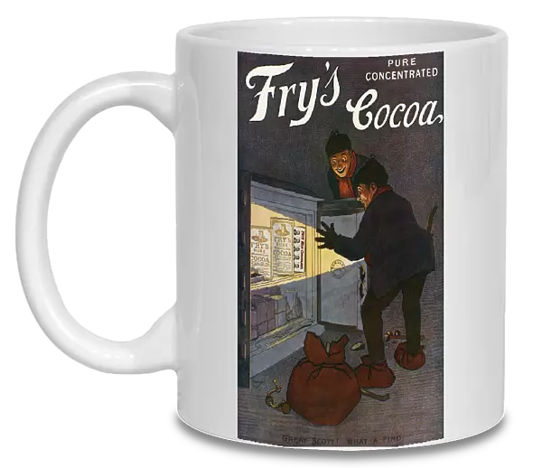 Frys Cocoa advertisement by John Hassall