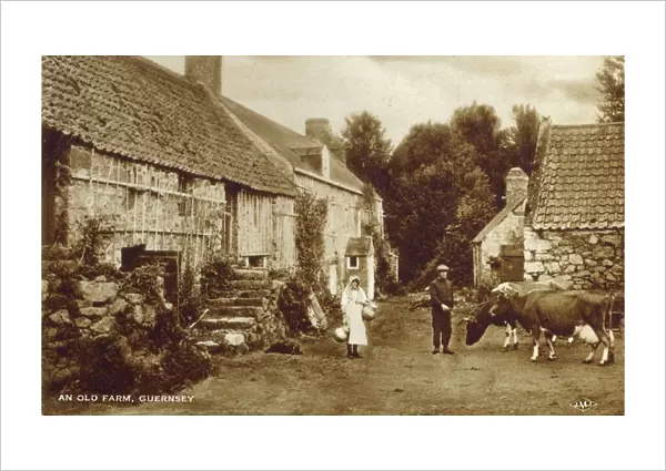 An Old Farm, Guernsey, Channel Islands