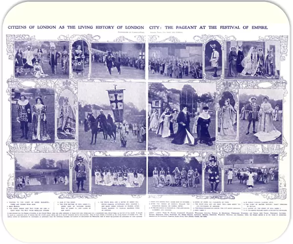 Festival of Empire exhibition, Pageant of London, 1911