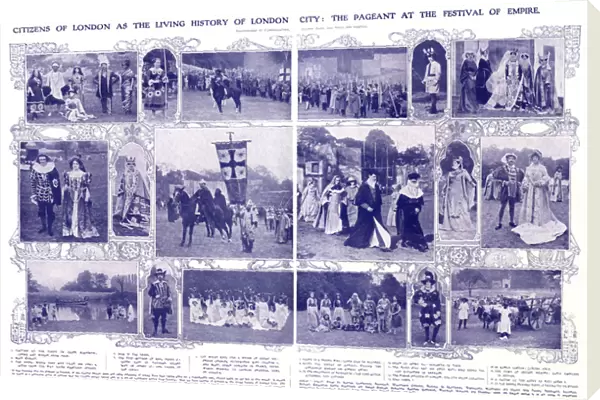 Festival of Empire exhibition, Pageant of London, 1911