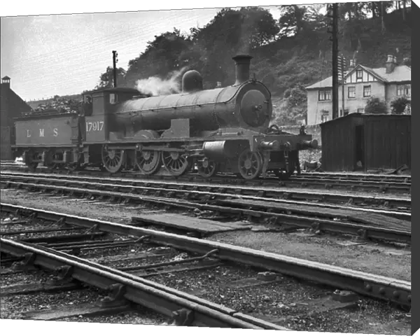 LMS steam engine and tender