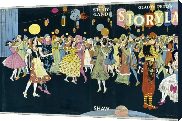 Cover design, Storyland, by Gladys Peto