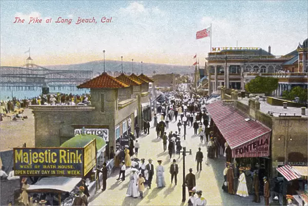 The Pike, Long Beach, California, USA