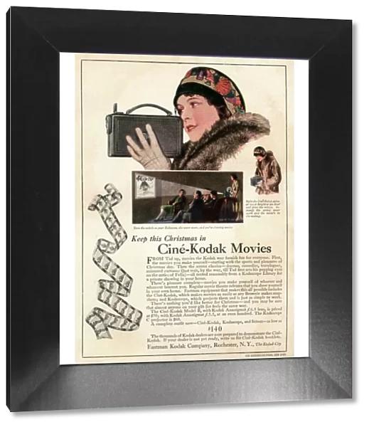 Advert for Kodak movies