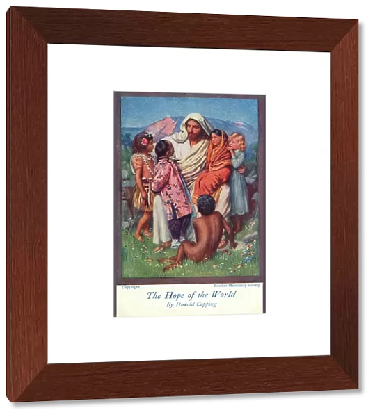 The Hope of the World - Jesus and Children - Postcard