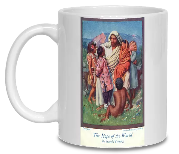 The Hope of the World - Jesus and Children - Postcard