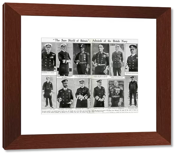 Admirals of the British Navy, WW1