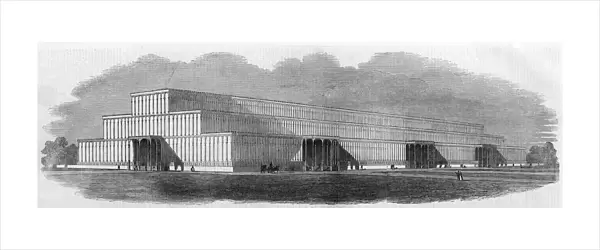 Design for Crystal Palace by Joseph Paxton