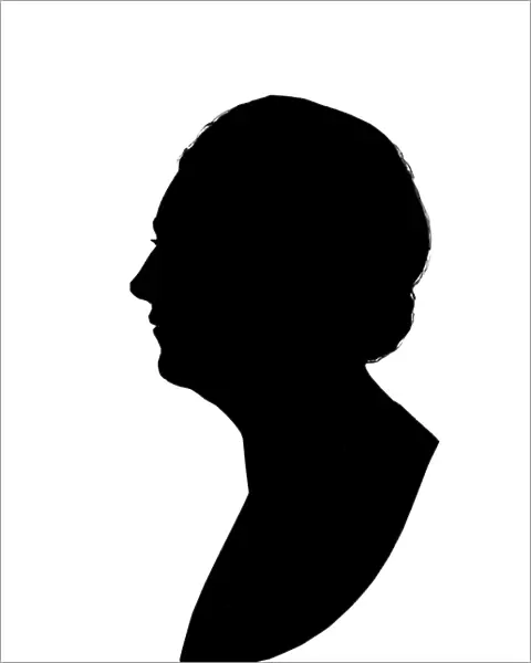 Silhouette portrait, Countess of Shaftesbury