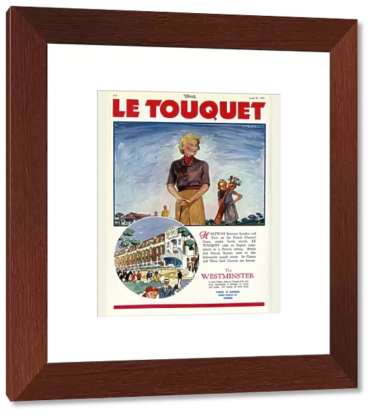 Advertisement for Le Touquet