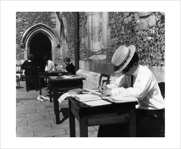 Studying at Winchester College