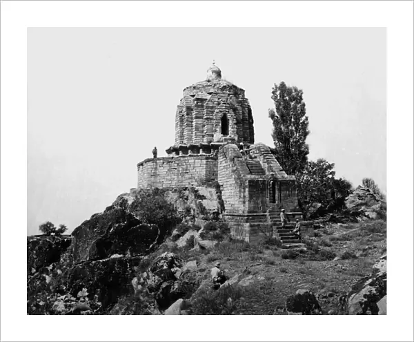 Temple, Takht-i-Suliman Hill, Srinagar, India