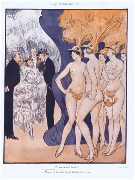 Illustration from Paris Plaisirs number 76, October 1928