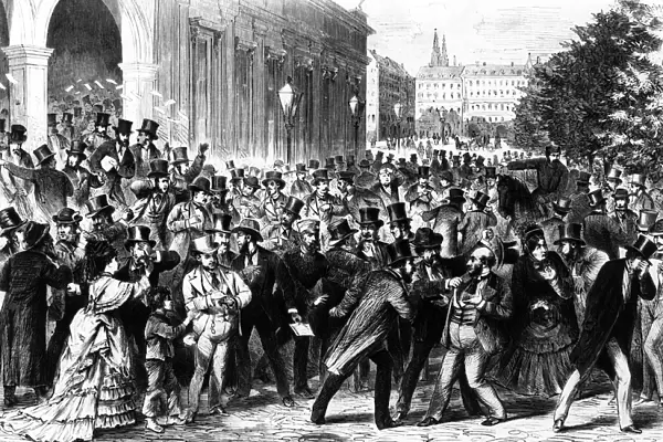 Stock market crash, Vienna, 1873
