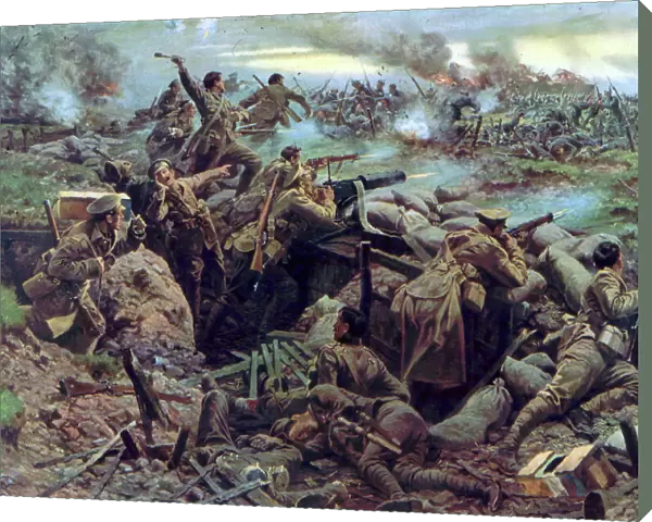 The Canadians at Ypres - William Barnes Wollen