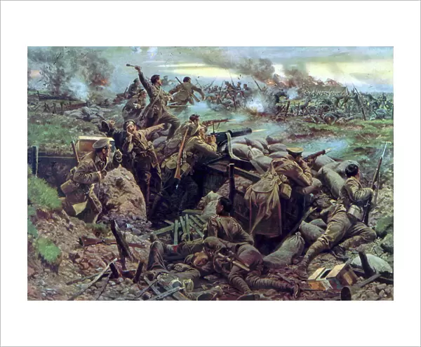 The Canadians at Ypres - William Barnes Wollen