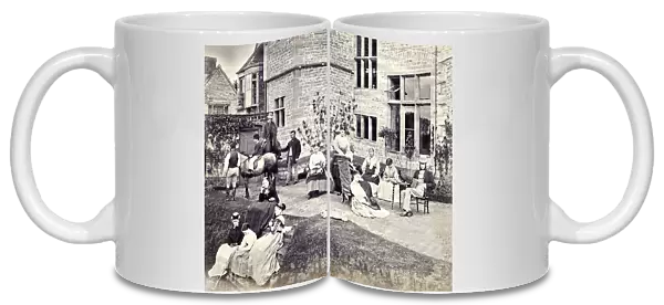 Victorian family group - Rodbourne House, Wiltshire