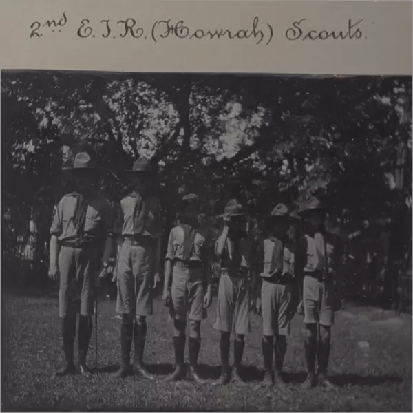 Scouts of the 2nd East India Railway Company, India