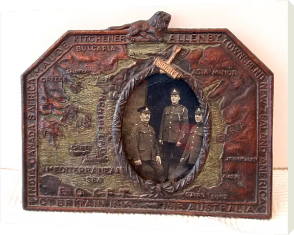 Eastern Front photo frame, WW1