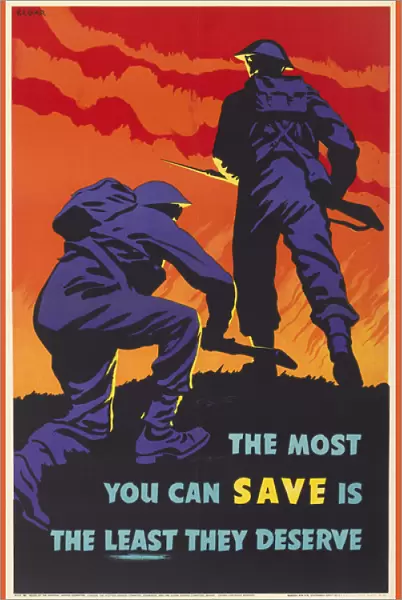 WW2 Poster -- National Savings