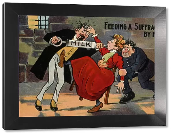 Suffragette, Force Feeding Milk