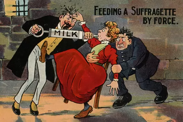 Suffragette, Force Feeding Milk