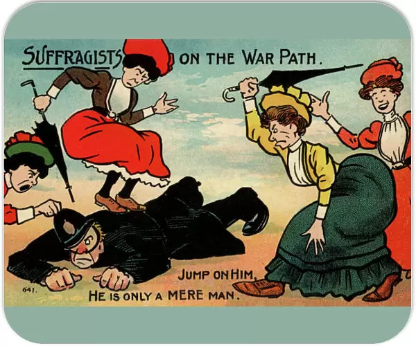 Suffragette Suffragists on the WarPath