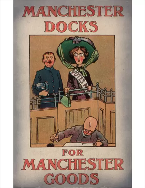 Suffragette Pankhurst Manchester Docks
