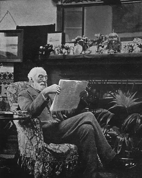 Sir Hugh Bell in Gertrudes Sitting Room - Baghdad, Iraq