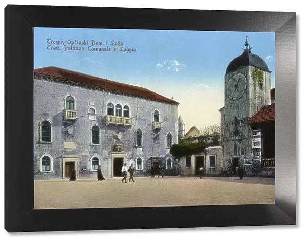 Town Hall and Loggia, Trau (Trogir), Croatia