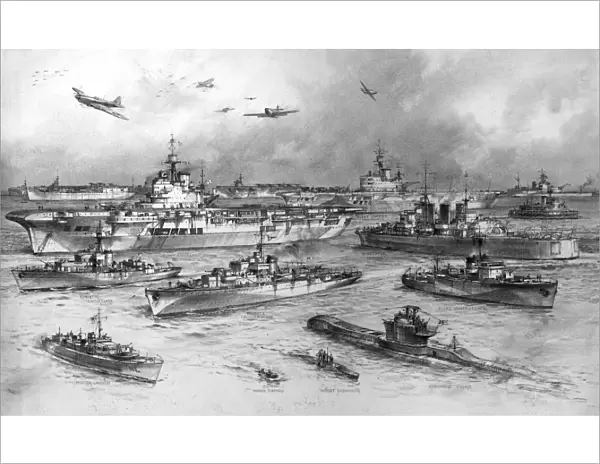 Ships of the British Royal Navy, WW2