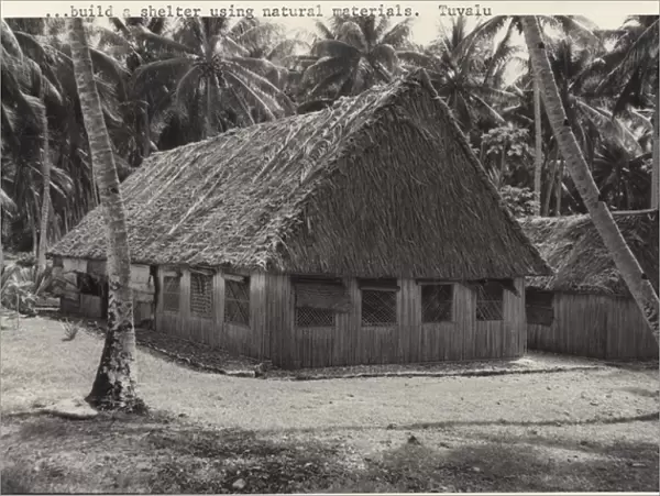 Government rest house, Tuvalu, Gilbert Islands, Pacific