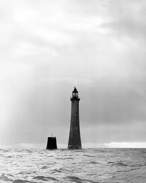 Eddystone Lighthouse, south of Plymouth, Devon